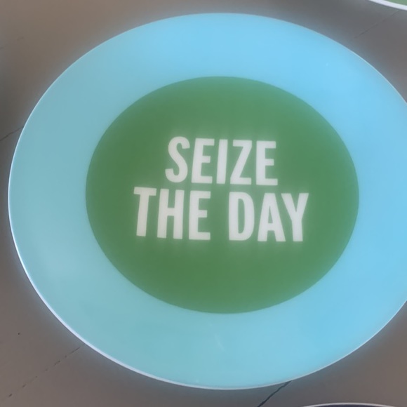 EUC Kate Spade x Lenox Plates “Say the Word” set of 4 - Picture 4 of 6
